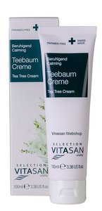 Teebaumcreme mit Manuka, Kanuka, Lavendel Vivasan 100ml