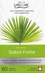 Sabal Forte - Saw Palmetto 60 Kaps. 31,2g Vivasan