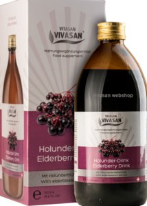 Holunder-Drink Vivasan 500ml
