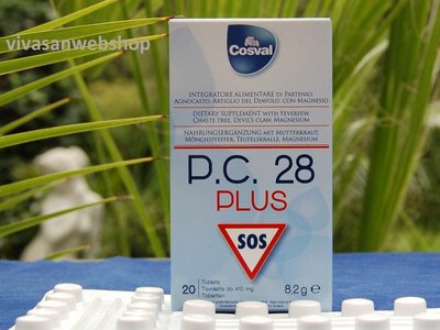 PC 28 PLUS Tabletten Cosval 8,2g (20 x 410mg.)