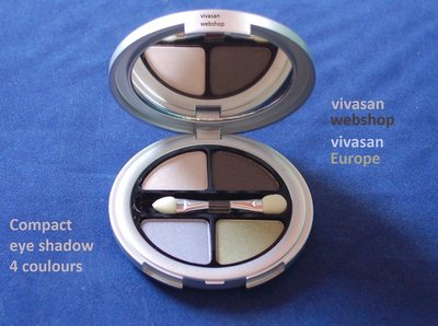 Puder-Lidschatten 4 Farben Locherber (EC1) 4x2g