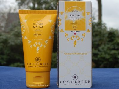 Sun Pure Sonnencreme SPF 50 Locherber 75ml