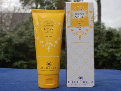 Sun Pure Sonnencreme SPF 30 Locherber 100ml