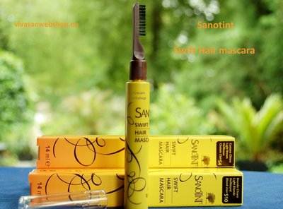 Haar Mascara Swift Dunkelbraun S6 Sanotint