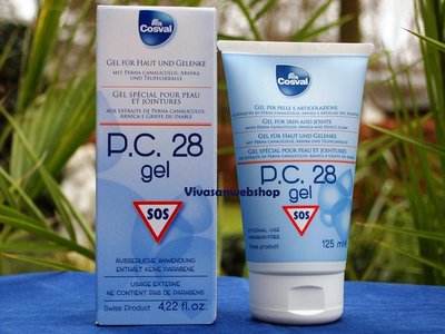 PC 28 Gel Cosval für Haut und Gelenke 125ml