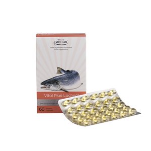 Vital Plus mit Lachsöl mit Omega-3 60 Kaps. 42,3g Vivasan